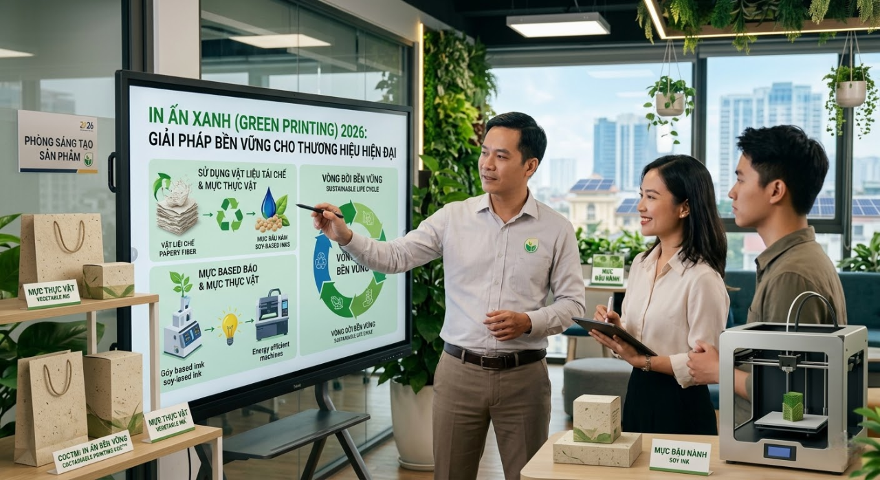 In ấn xanh bền vững