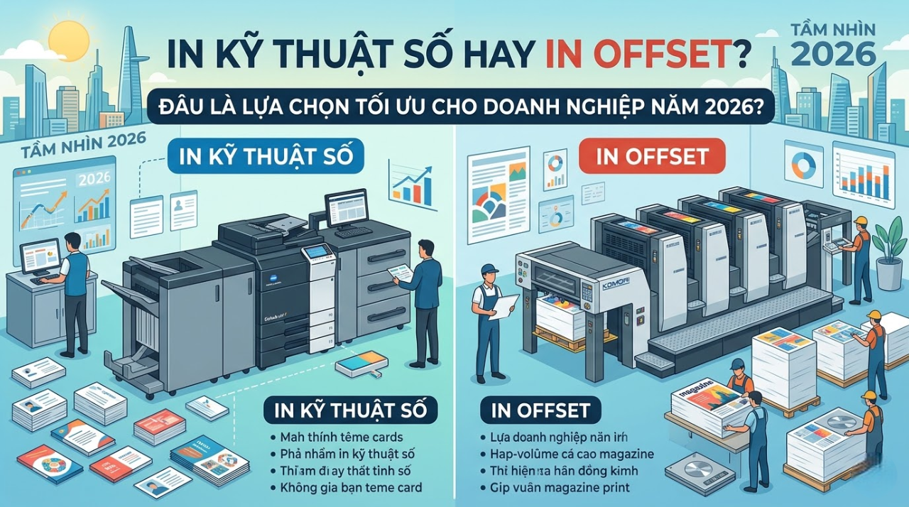 So sánh công nghệ in